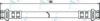 APEC braking HOS3472 Brake Hose